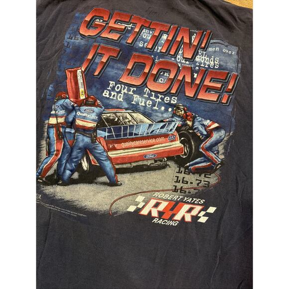 Vintage Chase NASCAR T-Shirt XL Dale Jarrett 90s Winston Cup Champion Racing - Picture 4 of 4